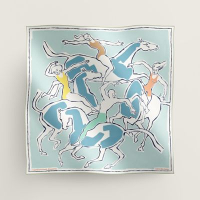 Choreographie Equestre scarf 70 | Hermès Mainland China Choreographie Equestre scarf 70 | Hermès Mainland China